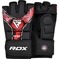 RDX Sports Grappling Gloves Aura F17 Zwart Met Rood