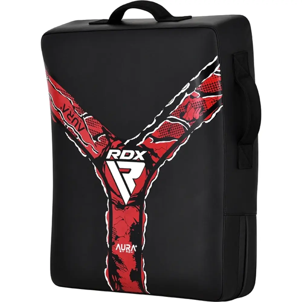 RDX Sports Kick Shield Aura F17 Zwart Met Rood