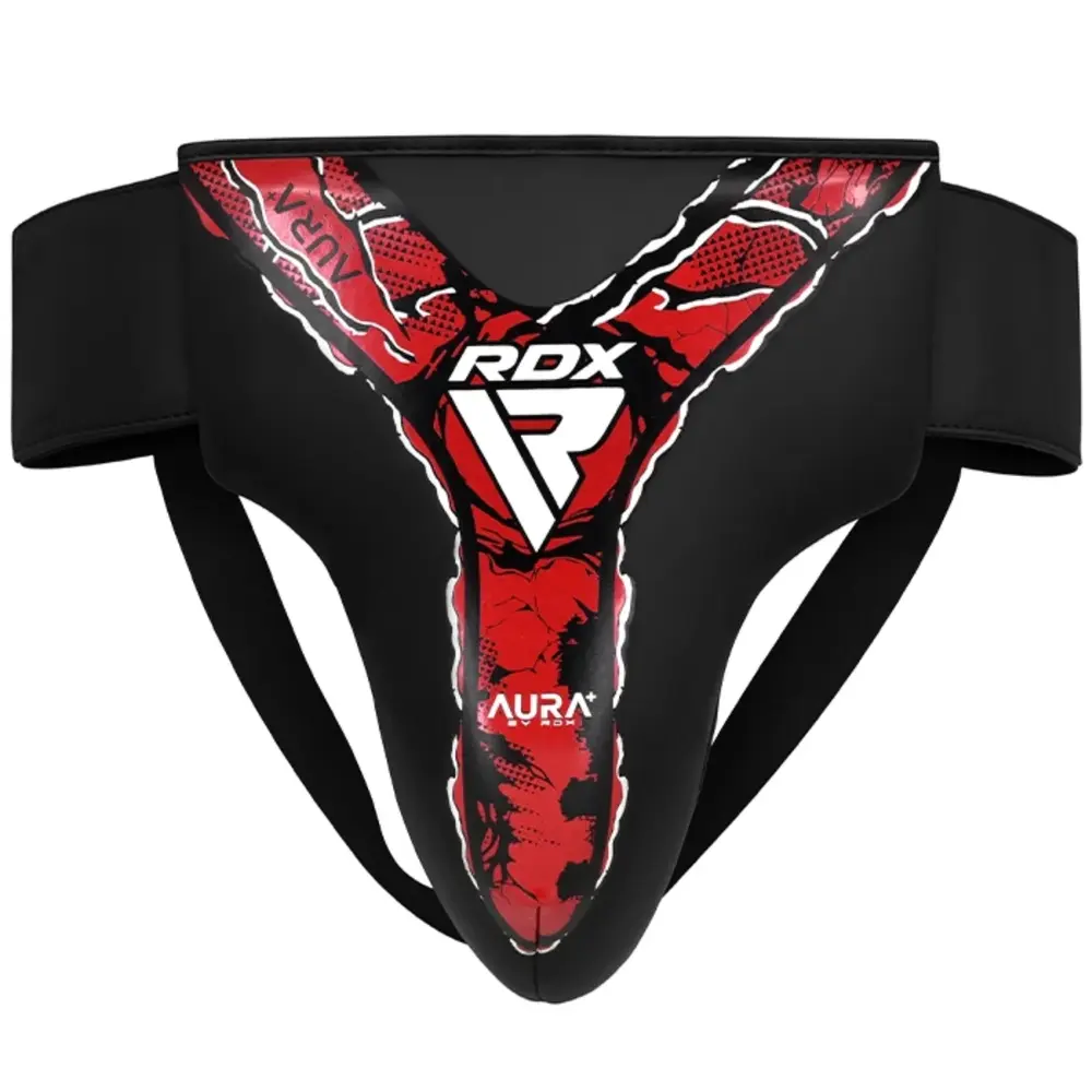 RDX Sports Kruisbeschermer Aura F17 Zwart Met Rood