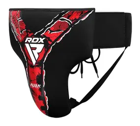 RDX Sports Kruisbeschermer Aura F17 Zwart Met Rood