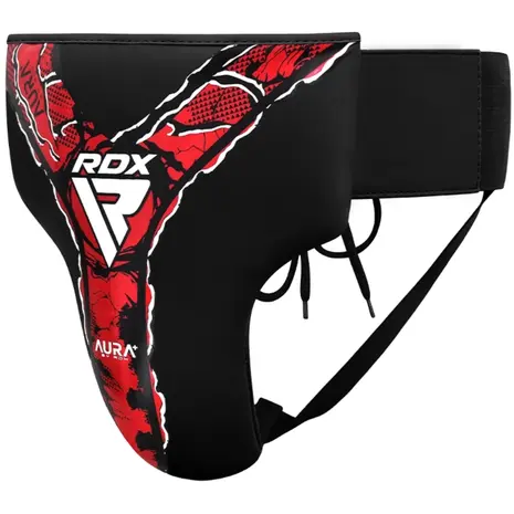 RDX Sports Kruisbeschermer Aura F17 Zwart Met Rood