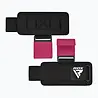 RDX Sports W5 Gel Lifting Hook Straps Met Grip Roze