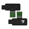 RDX Sports W5 Gel Lifting Hook Straps Plus Met Grip Groen