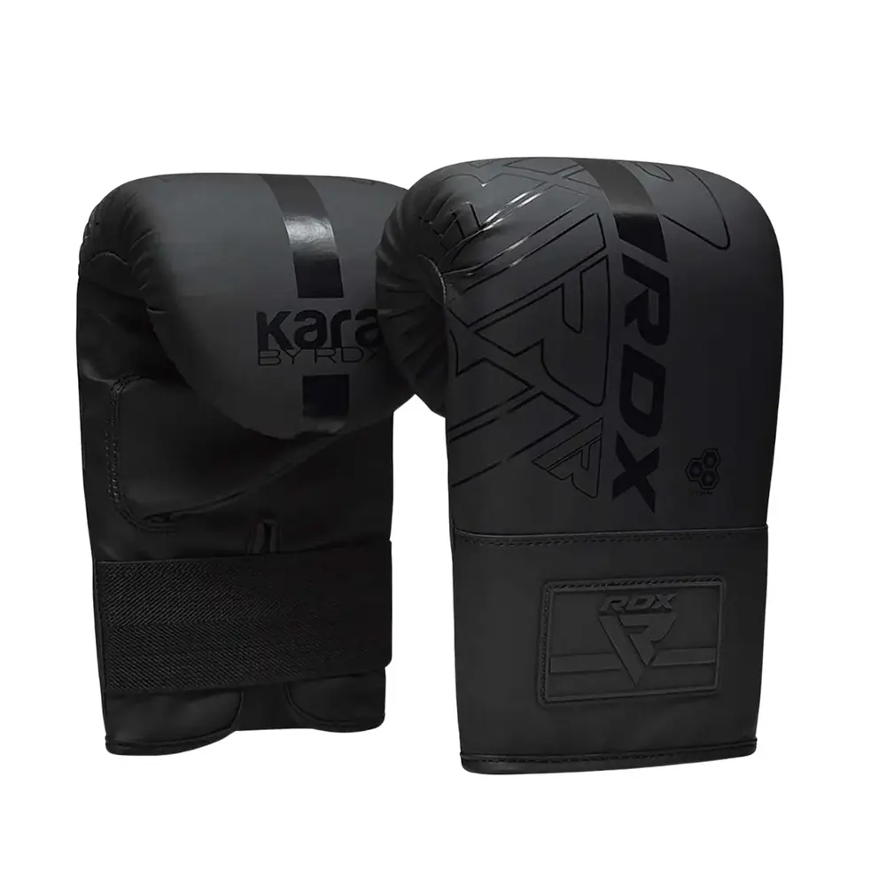 RDX Sports Boxing Bag Mitts F6 Mat Zwart