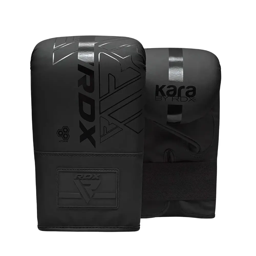 RDX Sports Boxing Bag Mitts F6 Mat Zwart