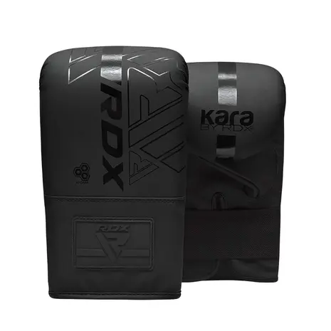 RDX Sports Boxing Bag Mitts F6 Mat Zwart