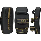 RDX Sports F6 Kara Thai Arm Pad Matzwart Met Goud