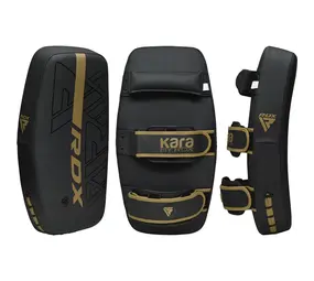 RDX Sports F6 Kara Thai Arm Pad Matzwart Met Goud