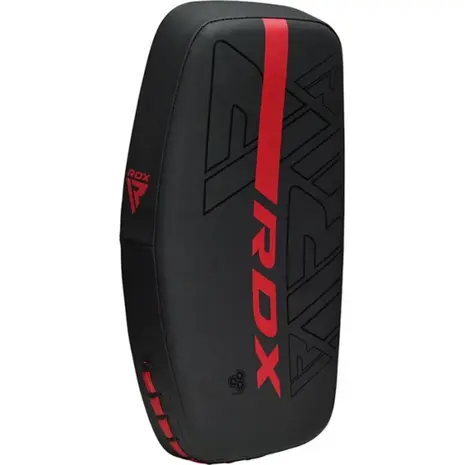 RDX Sports F6 Kara Thai Arm Pad Matzwart Met Rood