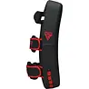 RDX Sports F6 Kara Thai Arm Pad Matzwart Met Rood