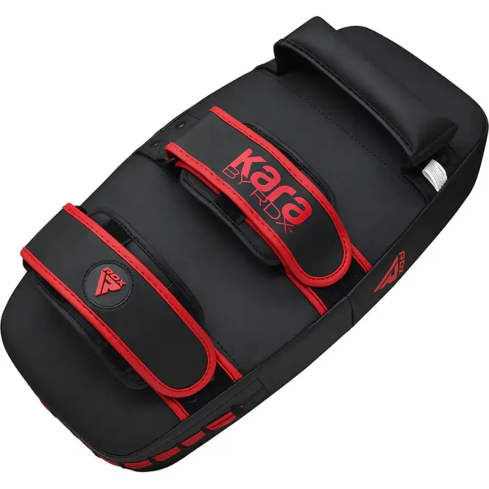 RDX Sports F6 Kara Thai Arm Pad Matzwart Met Rood