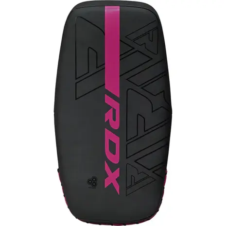 RDX Sports F6 Kara Thai Arm Pad Matzwart Met Roze RDX Sports F6 Kara Thai Arm Pad Matzwart Met Roze