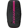 RDX Sports F6 Kara Thai Arm Pad Matzwart Met Roze RDX Sports F6 Kara Thai Arm Pad Matzwart Met Roze