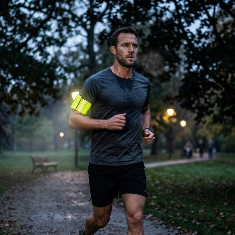 Toorx Fitness Veiligheidsband - Hardloop armband - Fluorgeel Toorx Fitness Veiligheidsband - Hardloop armband - Fluorgeel