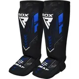 RDX Sports IMMAF Neopreen Scheenbeen-Wreefbeschermers Blauw RDX Sports IMMAF Neopreen Scheenbeen-Wreefbeschermers Blauw