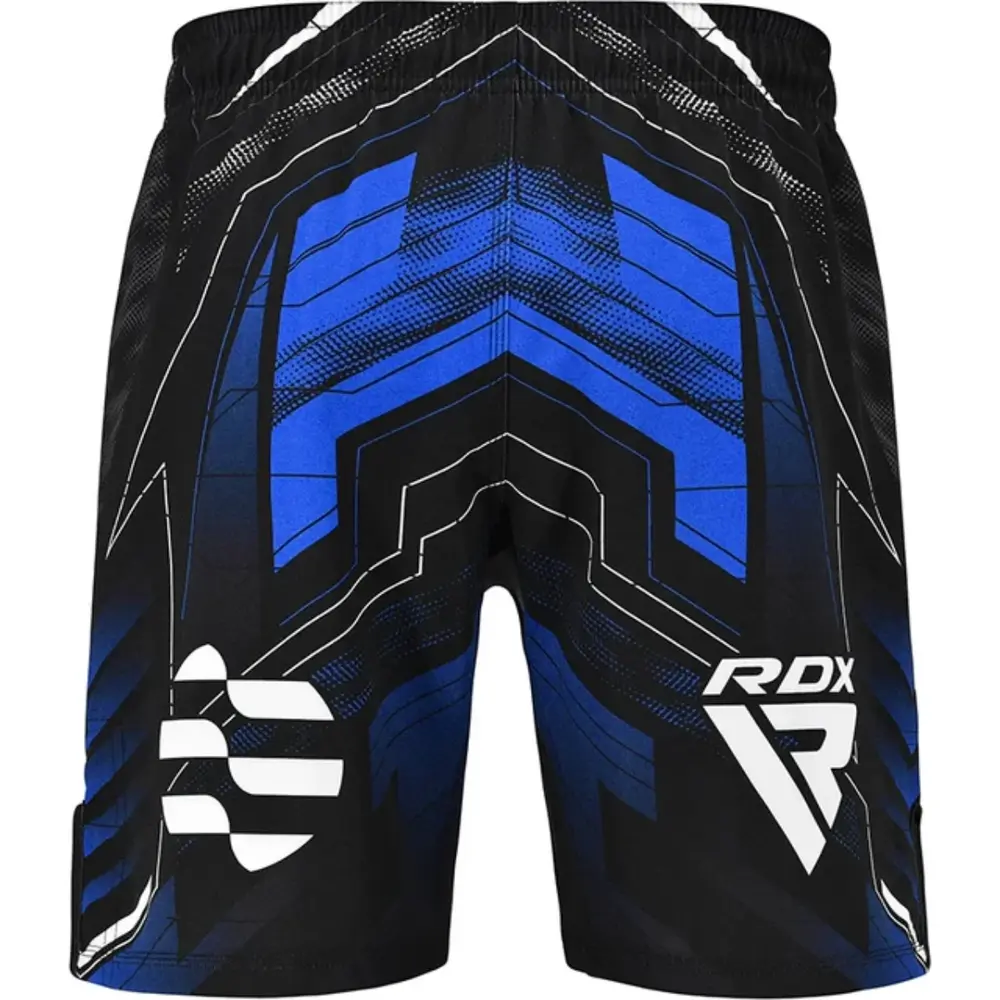 RDX Sports IMMAF MMA Fight & Training Shorts Blauw
