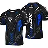 RDX Sports IMMAF Half Sleeve Compression Shirt Blauw