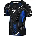 RDX Sports IMMAF Half Sleeve Compression Shirt Blauw