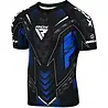 RDX Sports IMMAF Half Sleeve Compression Shirt Blauw
