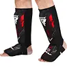 RDX Sports IMMAF Neopreen Scheenbeen-Wreefbeschermers Rood