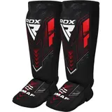 RDX Sports IMMAF Neopreen Scheenbeen-Wreefbeschermers Rood RDX Sports IMMAF Neopreen Scheenbeen-Wreefbeschermers Rood