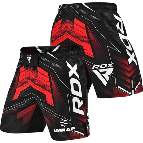 RDX Sports IMMAF MMA Fight & Training Shorts Rood