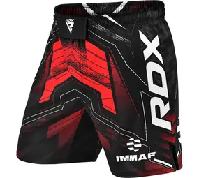 RDX Sports IMMAF MMA Fight & Training Shorts Rood