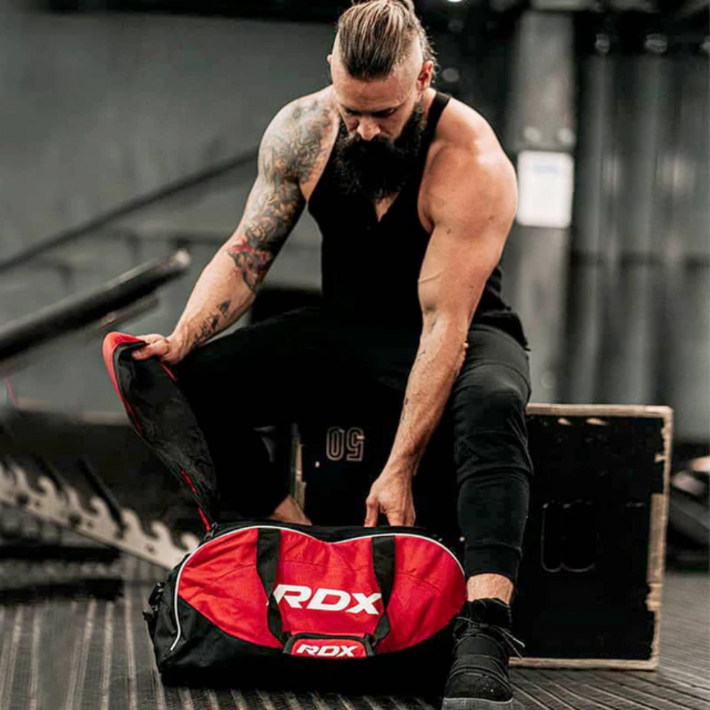 RDX Sports R1 Duffeltas met rugzakriemen
