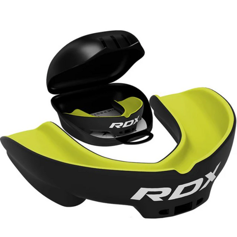 RDX Sports 3w Gebitsbeschermer Zwart en Groen