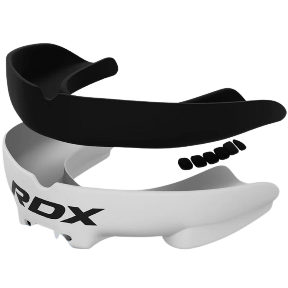 RDX Sports 3w Gebitsbeschermer Wit en Zwart