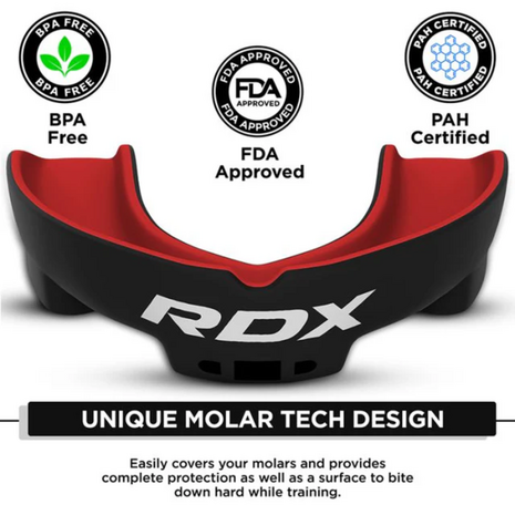RDX Sports 3w Gebitsbeschermer Rood