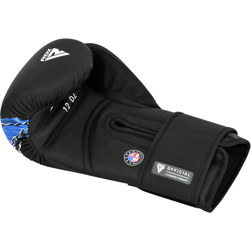 RDX Sports Bokshandschoen Aura F17 Zwart Blauw