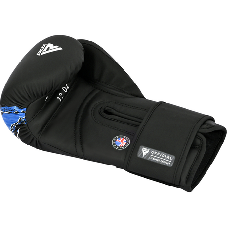 RDX Sports Bokshandschoen Aura F17 Zwart Blauw