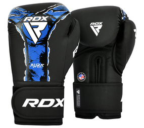 RDX Sports Bokshandschoen Aura F17 Zwart Blauw