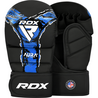 RDX Sports Grappling Handschoenen Shooter Aura F17 Zwart met Blauw