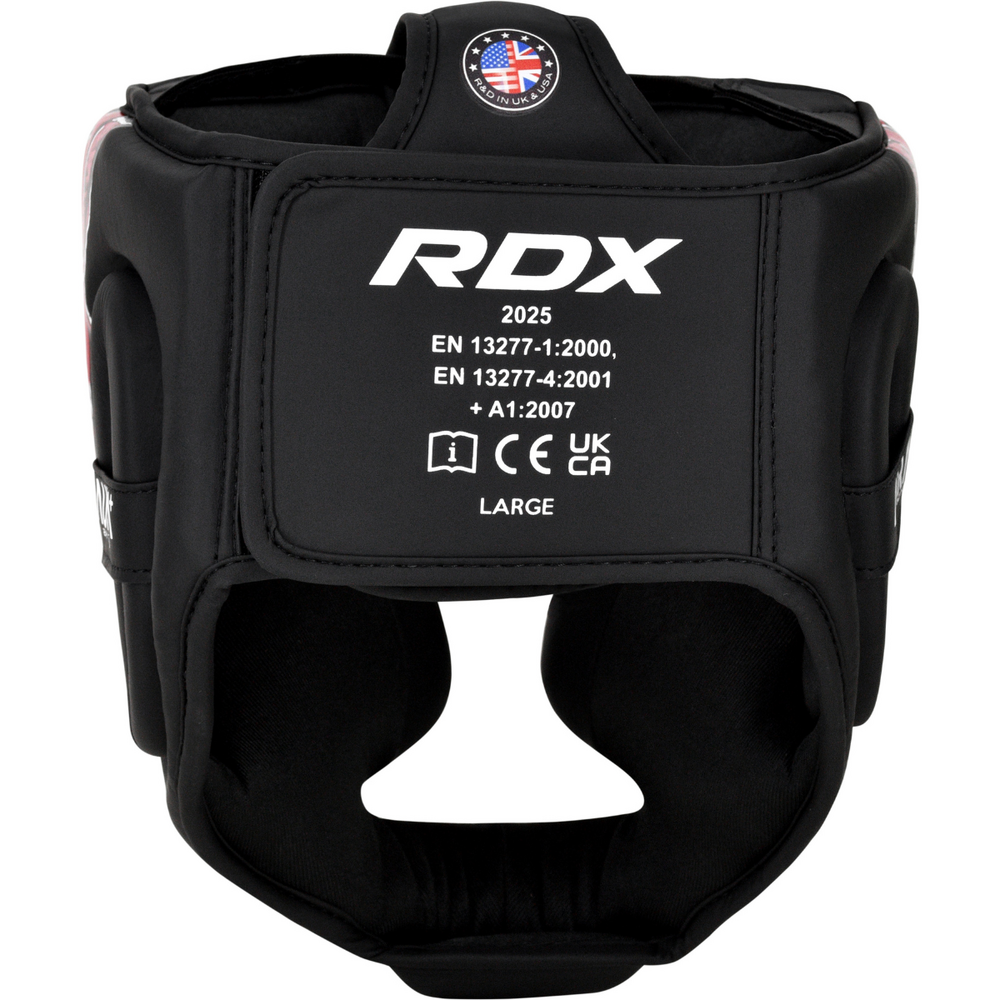 RDX Sports Hoofdbeschermer Aura F17 Zwart met Blauw