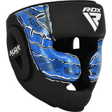 RDX Sports Hoofdbeschermer Aura F17 Zwart met Blauw RDX Sports Hoofdbeschermer Aura F17 Zwart met Blauw