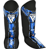 RDX Sports Scheen-Wreefbeschermer Aura F17 Zwart met Blauw