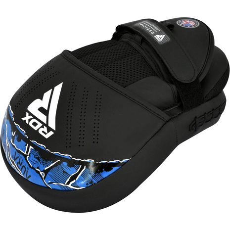 RDX Sports Focus Pad Aura F17 Zwart met Blauw