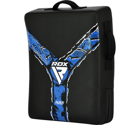 RDX Sports Kick Shield Aura F17 Zwart met Blauw RDX Sports Kick Shield Aura F17 Zwart met Blauw