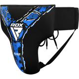 RDX Sports Kruisbeschermer Aura F17 Zwart Met Blauw RDX Sports Kruisbeschermer Aura F17 Zwart Met Blauw