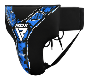 RDX Sports Kruisbeschermer Aura F17 Zwart Met Blauw
