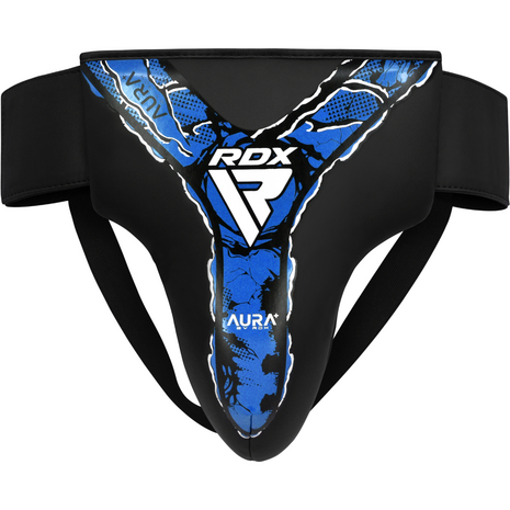 RDX Sports Kruisbeschermer Aura F17 Zwart met Blauw