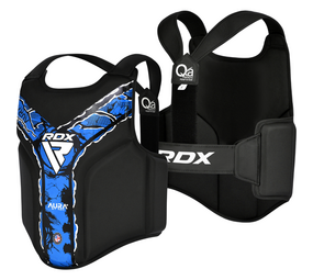 RDX Sports Borstbeschermer Aura F17 Zwart en Blauw