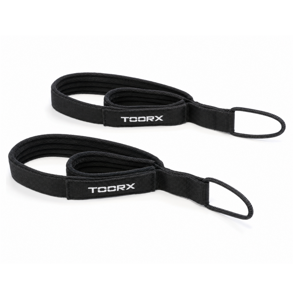 Toorx Fitness 2 verstelbare straps met dubbele lussen Toorx Fitness 2 verstelbare straps met dubbele lussen