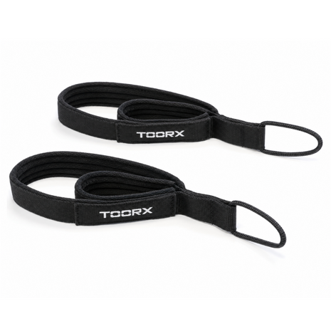 Toorx Fitness 2 verstelbare straps met dubbele lussen Toorx Fitness 2 verstelbare straps met dubbele lussen