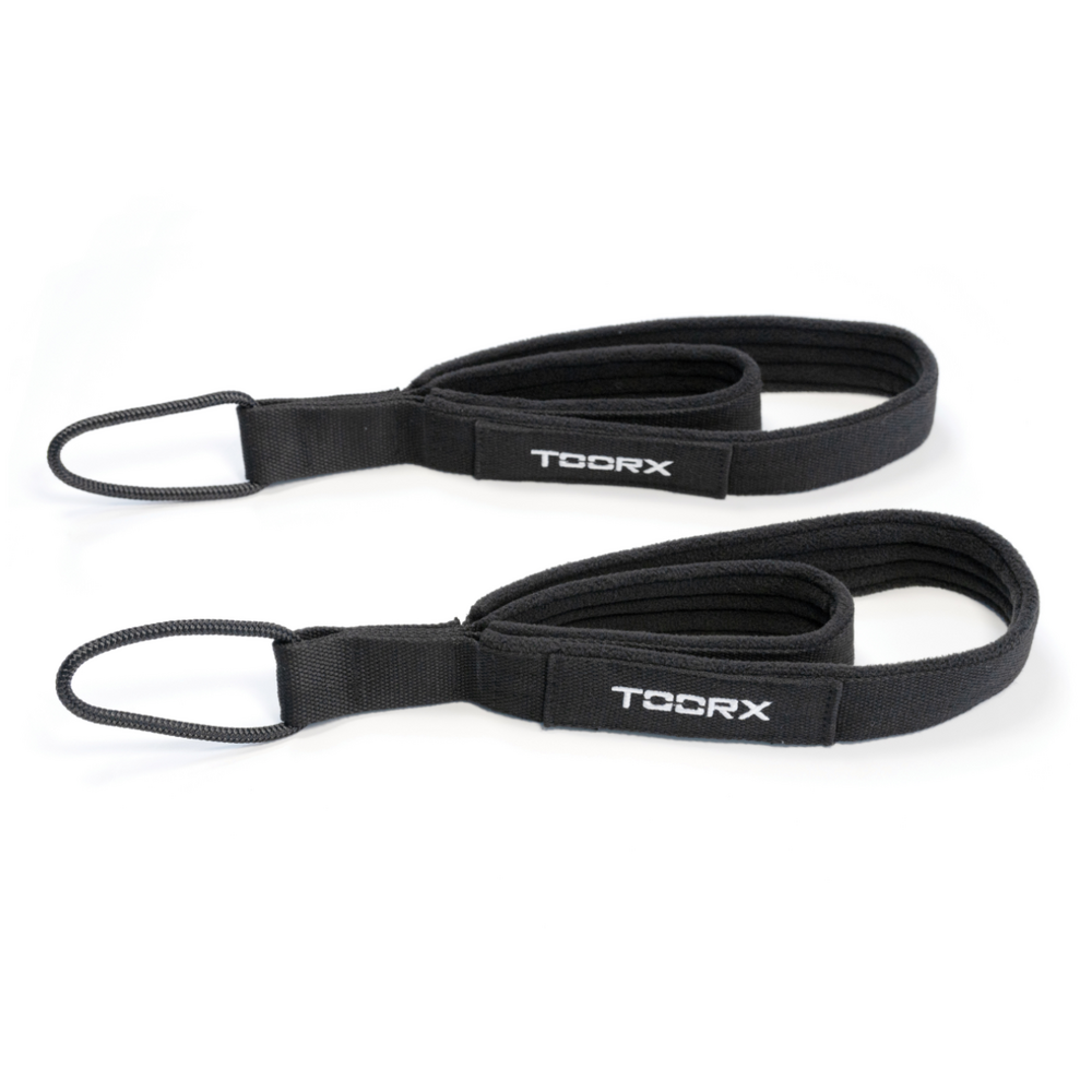 Toorx Fitness 2 verstelbare straps met dubbele lussen Toorx Fitness 2 verstelbare straps met dubbele lussen