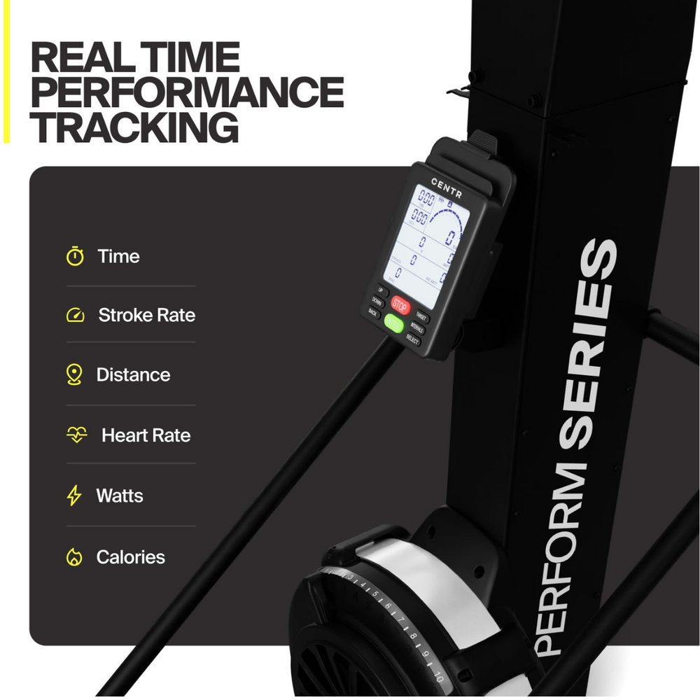 Centr Perform Series Ski Machine With Platform
