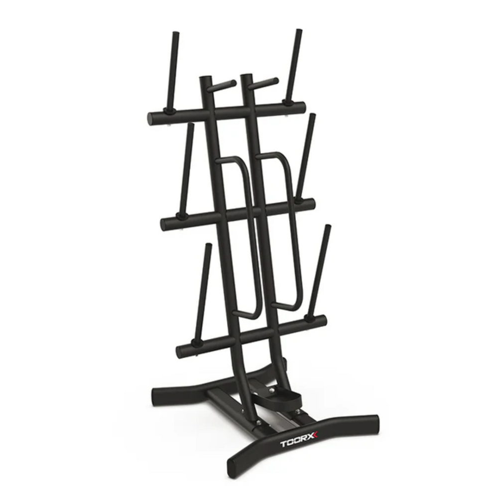 Toorx Professional RBP-B12 Body Pump set houderrek 12 plaatsen