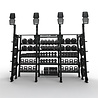 Centr x Hyrox Competition Perform 4 Rigs